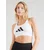 ADIDAS PERFORMANCE Športni nederček POWER REACT črna/bela