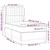 Vidaxl Box spring postelja z vzmetnico modra 90x190 cm blago