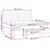 Vidaxl Box spring postelja z vzmetnico temno rjav 200x200 cm blago