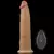 Lovetoy - Dual Layered Silicone Rotator, 23 cm - Rjava