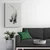 Slika minimalistični listi praproti - 100x150