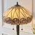Endon 112184 - Stona lampa Tiffany HUTCHINSON 2xE27/10W/230V prečnik 40 cm