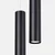 Sollux SL.1869 - Luster na sajli LAGOS 2xGU10/10W/230V crna