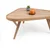 Hanah Home klub sto Alba 95, 95 cm, hrast