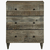 Komoda 2 kom svijetlosiva 60x33,5x75 cm Puno drvo Mango