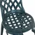 Set vrtnih stolova 3 pcs Zelena Liveni aluminij