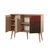 Hanah Home Mega 221 Komoda, Braon-Bordo