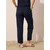 Sinsay - Elegantne pantalone sa faltama - mornarsko