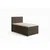 MID.YOU BOXSPRING POSTELJA 90 cm x 200 cm , tekstil, leseni material rjava