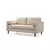 ATELIER DEL SOFA Sofa dvosed Rome Beige