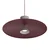 Luster na sajli MISTIC 1xGX53/15W/230V bordo