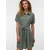 VERO MODA Dolga srajca VMDICTHE  temno zelena
