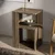 Hanah Home pomoćni sto Silent, 36 cm, antik / orah