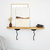 HANAH HOME Zidna polica Edera Black Oak