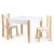 ECO TOYS Dečiji set Sto + 2 stolice