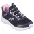 Skechers Patike za devojčice Bounder-Simple Cute, Slip-Ins, 303585L-BLK, Crno-roze
