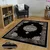 Conceptum Hypnose Tepih Eexfab649, 120x180 cm, Crno-beli