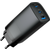 TA-UC-PDQC65-01-BK Gembird 3-port 65 W GaN USB PowerDelivery fast charger, black