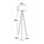 Opviq Podna lampa KS-11101, 40x138 cm, IP20, Krem-crna