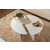 HANAH HOME Sto za dnevnu sobu Moira Wood White