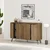 Hanah Home Komoda Dune 123x77,4x35cm Braon