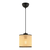 Opviq Luster Balance Hazeran, 15cmx15cm, Bež-crni