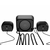 Natec PUG, Stereo Speakers 2.1, 11W RMS (Subwoofer 5W, Satellites 6W), USB power, 3.5mm Connector, Black ( NGL-2111 )