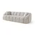 ATELIER DEL SOFA Sofa četvorosed Octavio White