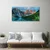 tulup.si Slika na platnu Mountain forest lake landscape 100x50 cm