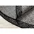 eoshop Okrogla preproga SIZAL FLOORLUX 20401 Frame silver, black ( - Velikost: krog 120 cm)