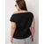 Trendyol Curve Ženska bluza Tbbss25Af00119, Crna