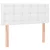 Vidaxl Box spring postelja z vzmetnico bel 90x190 cm umetno usnje