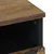 Vidaxl Klubska miza s predalom Rjava 80 x 54 x 40 cm Masiven les manga