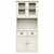 Visoka komoda VIGO bijela 78 x 40 x 175 cm od masivne borovine