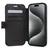 Maska Guess Bk Pu leather 4G Metal Logo za iPhone 15 Pro, Siva