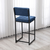 HANAH HOME Barska stolica Retro Navy Blue