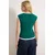 Trendyol Milla Ženska majica TWOSS26TS00087, Zelena
