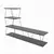 Hanah Home TV Komoda Ilgaz, 150x93x30 cm, Antracit