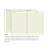 Notebook Hardcover composition (B5), 219 Numbered pages, Ruled, Black