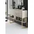 Hanah Home Komoda Luxe 120x80x30cm Bež-Zlatna