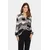 SAINT TROPEZ Bluza Eda kamen/temno siva/črna