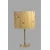 Opviq Stona lampa E27 Socket, Hrast-Zlatna