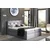 Boxspring postelja Crysytal - 200x200 cm