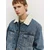 Pull&Bear Prehodna jakna moder denim