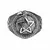 Prstan ETNOX - Pentacle with snake - SR1432