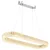 Globo 67387-40 - LED prigušiva luster na sajli LAUREL 40W/230V proziran+daljinski upravljač
