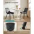 Songmics Set 2 jedilnih stolov 60x501x886 cm siva
