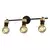 Spot lampa FE706-3 BK+WD