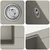 Umivaonik Siva 560 x 460 mm 80% kvarc i 20% smola