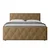 Livetastic BOXSPRING POSTELJA 180 cm  x 200 cm , les, kovina, umetna masa, tekstil bež